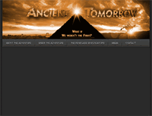 Tablet Screenshot of ancienttomorrow.com